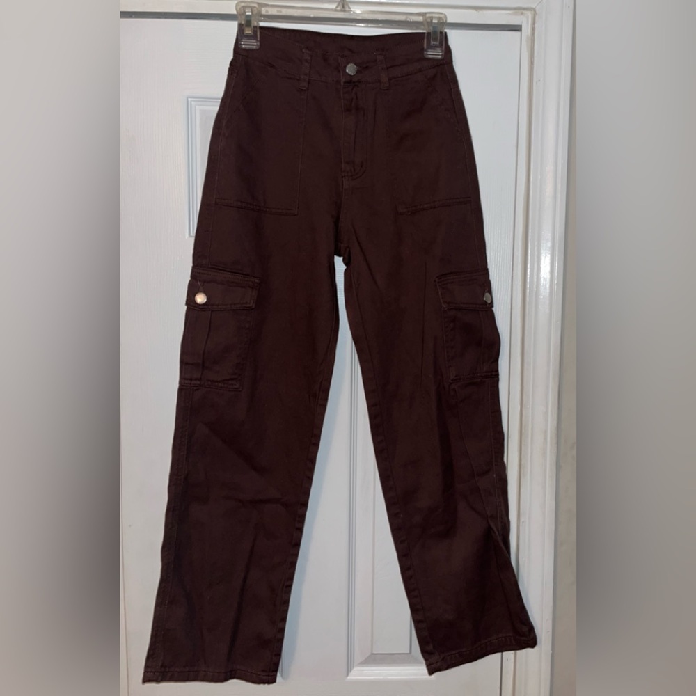 SHEIN, Brown Jeans, Size XXS Petite